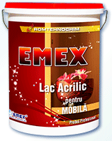 Lac acrilic pentru mobila “Emex”