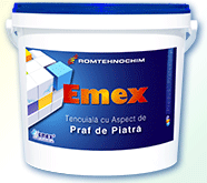 Decorative plaster with stone powder appearance “Emex”