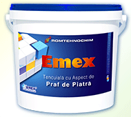 Decorative plaster with stone powder appearance “Emex”
