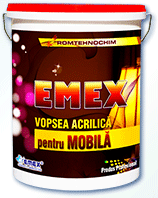 Vopsea acrilica pentru mobila “Emex”