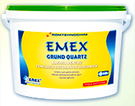 Amorsa cuart pentru tencuiala siliconica “Emex”