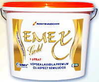 Premium washable paint “Emex Gold”