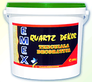 Acrylic decorative plaster “Emex Quartz Dekor”
